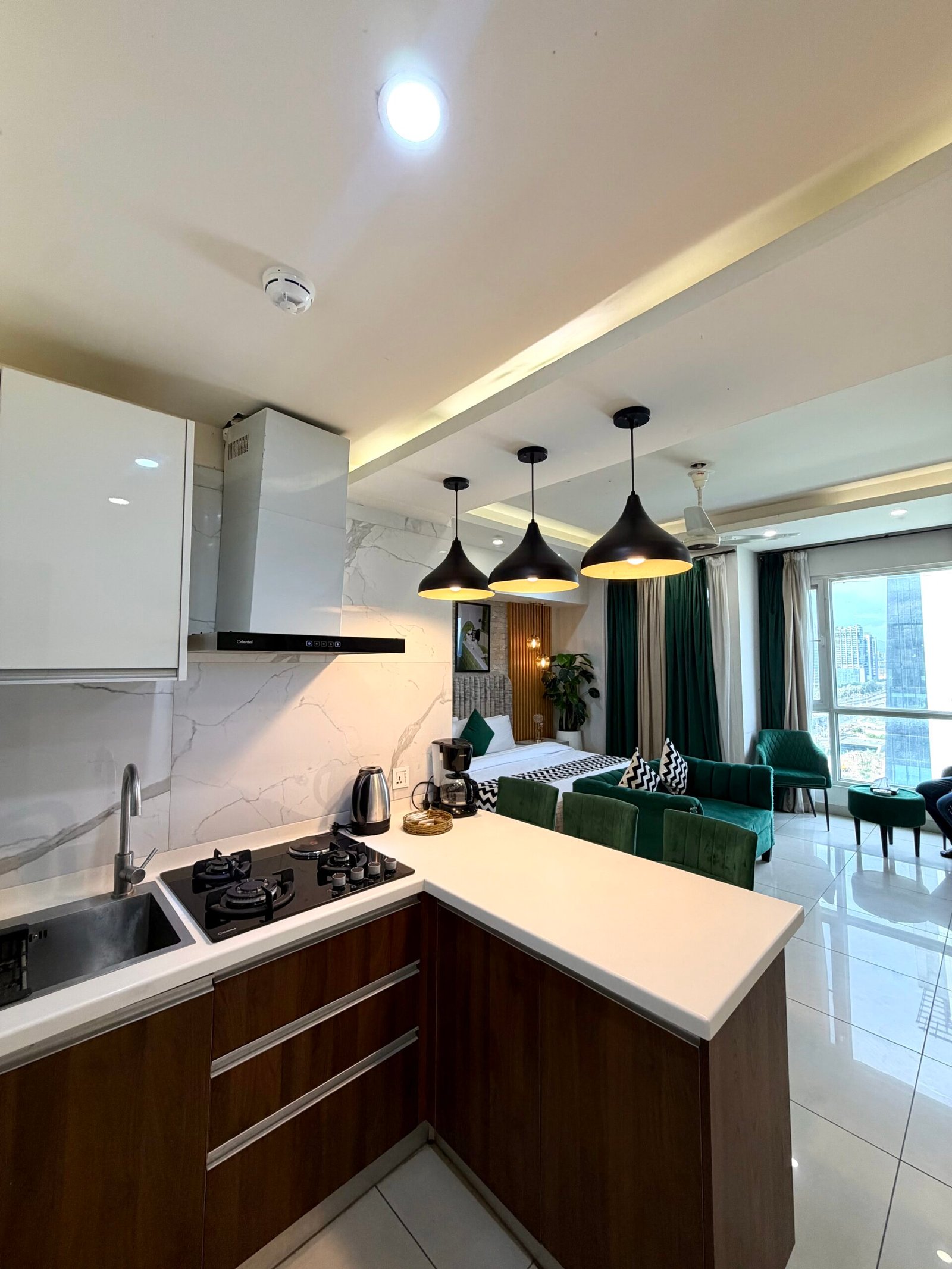 Luxury serviced studio apartment Islamabad