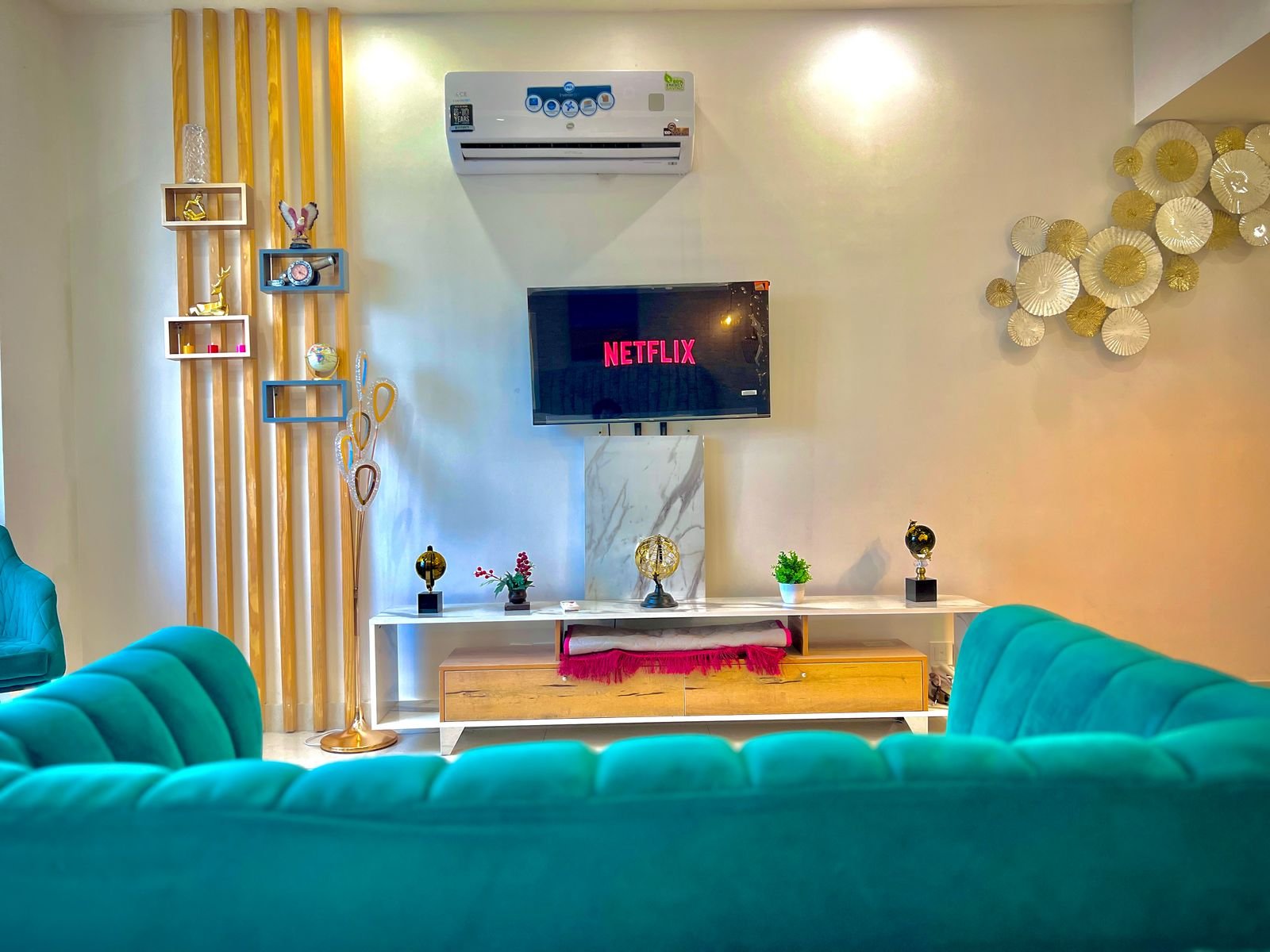 Studio apartment interior Elysium Tower
