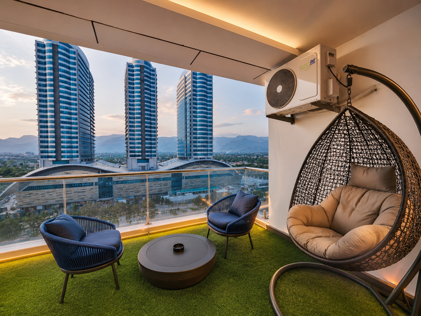 Elysium Tower luxury apartment interior Islamabad