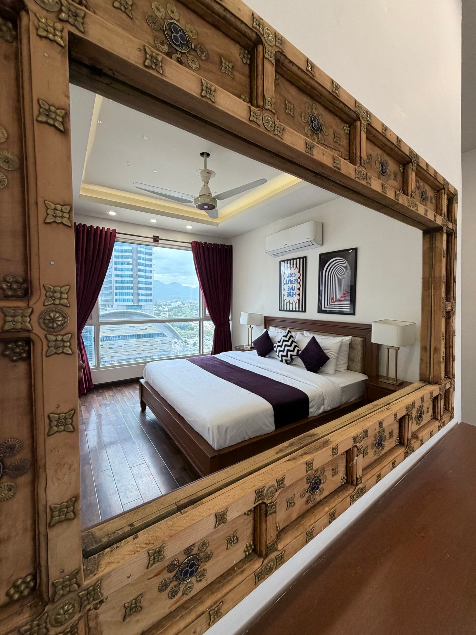 Luxury apartment living room Islamabad